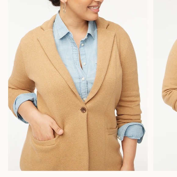 J. Crew Jackets & Blazers - J Crew Schoolboy sweater blazer, like new! Size XL